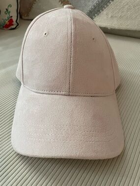 Michael Stars Pink and Black Interior Baseball Cap